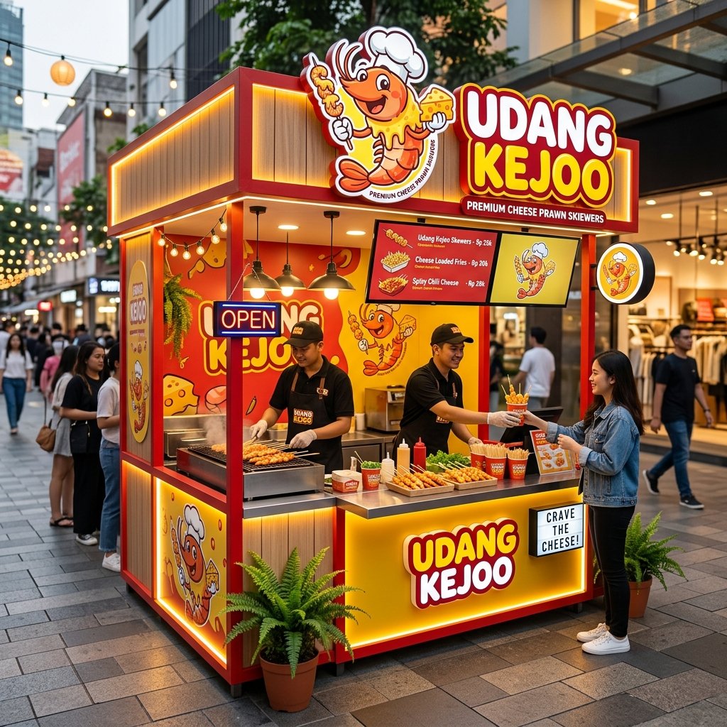 Udang Kejoo Booth